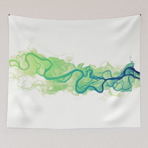 Item preview, Yellowstone River Treasure Greens designed and sold by GeoCoe.