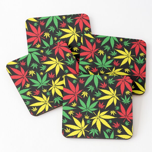 Item preview, Marijuana leaf.. Red, green and yellow. designed and sold by keenikai.