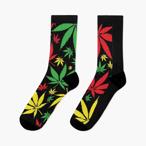 Item preview, Marijuana leaf.. Red, green and yellow. designed and sold by keenikai.
