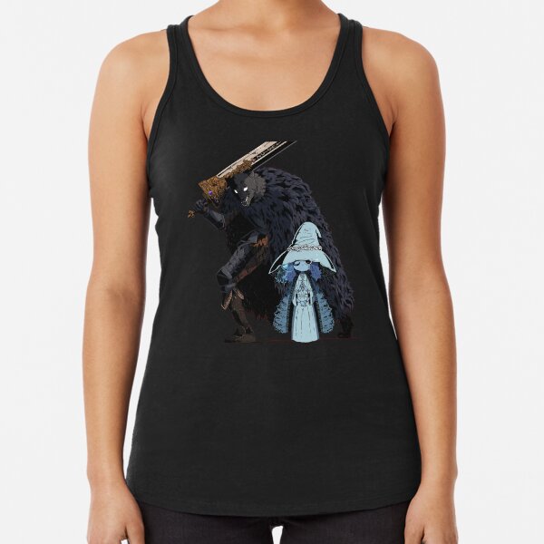 Blaidd The Half Wolf And Cute Ranni The Witch Racerback Tank Top