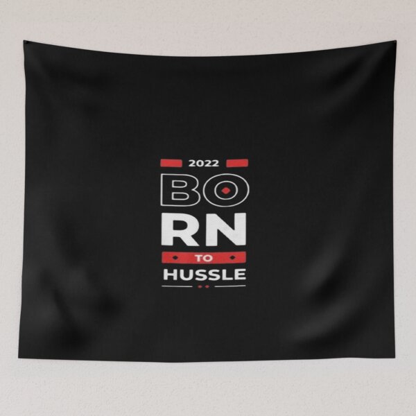 Item preview, Born to hustle illustration premium design  designed and sold by truemoneyman.