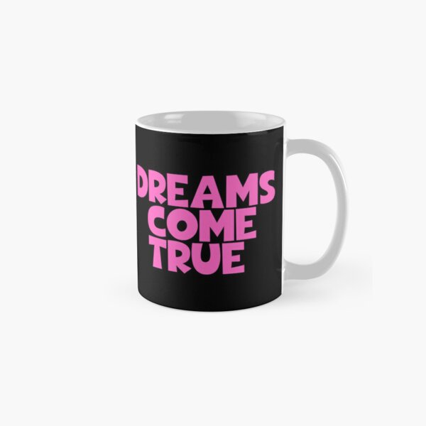 White Mugs  Dreams Come True – giladshop