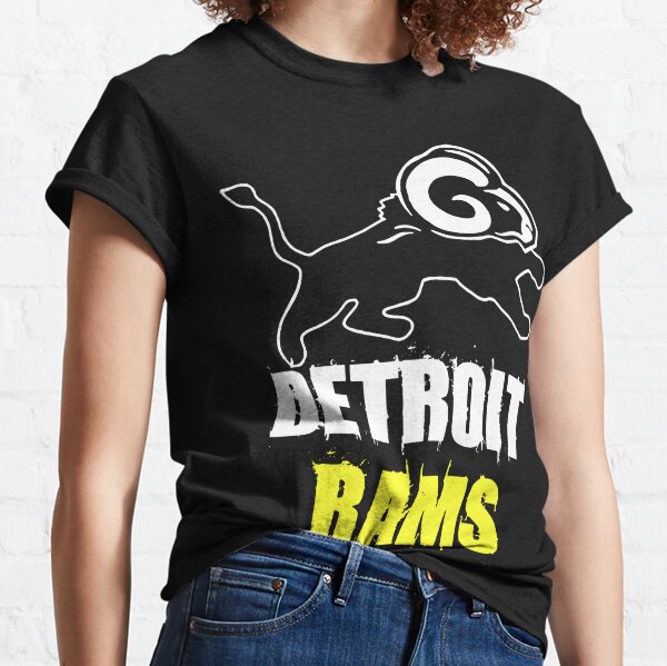 Detroit Rams Number 9 Funny Lions T-Shirt