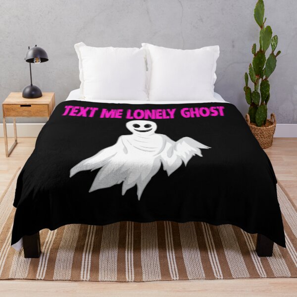 Item preview, Text Me Lonely Ghost Nice Design Classic . designed and sold by rhummichell.