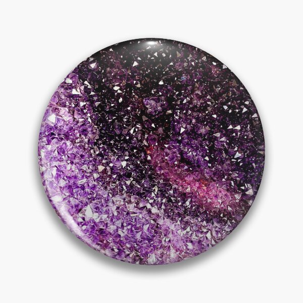Item preview, Amethyst Close Up | Crystal | February Birth Stone designed and sold by Hexxyl.
