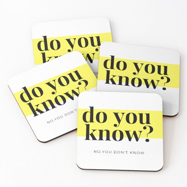 Item preview, Do you know? designed and sold by NewYorkColours.