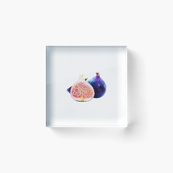Item preview, Figs watercolor print, minimalist decor designed and sold by yulchikon.