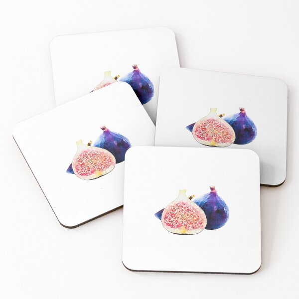 Item preview, Figs watercolor print, minimalist decor designed and sold by yulchikon.