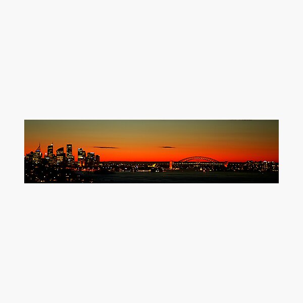 Item preview, Sydney skyline from Rose Bay designed and sold by Chandra Anant Yuvarajah.