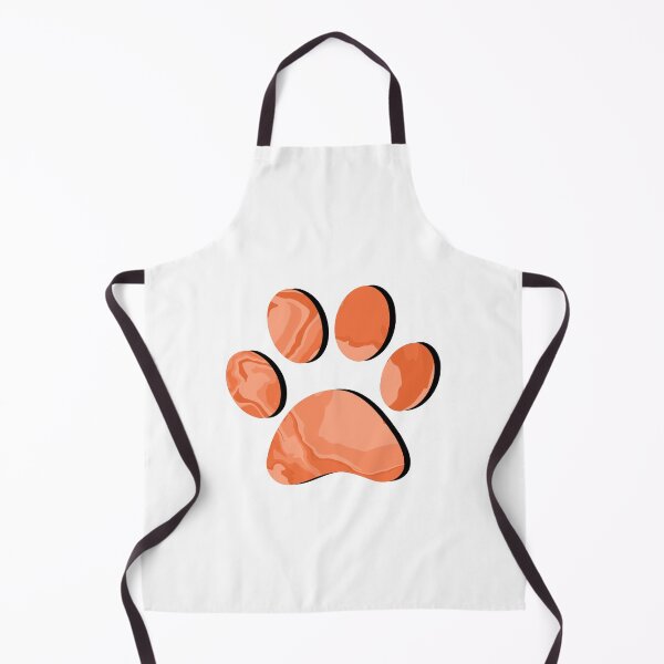 Item preview, Orange Marble Paw Print designed and sold by ViviTV.