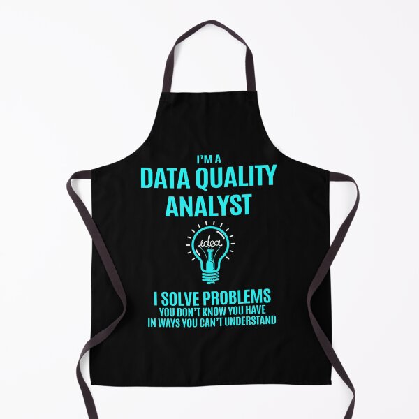 Item preview, Data Quality Analyst - I Solve Problems Job Gift designed and sold by melissaval2.