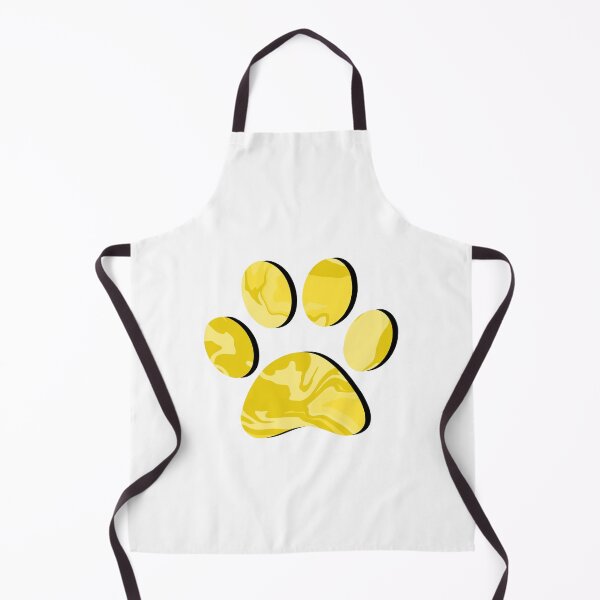 Item preview, Yellow Marble Paw Print designed and sold by ViviTV.
