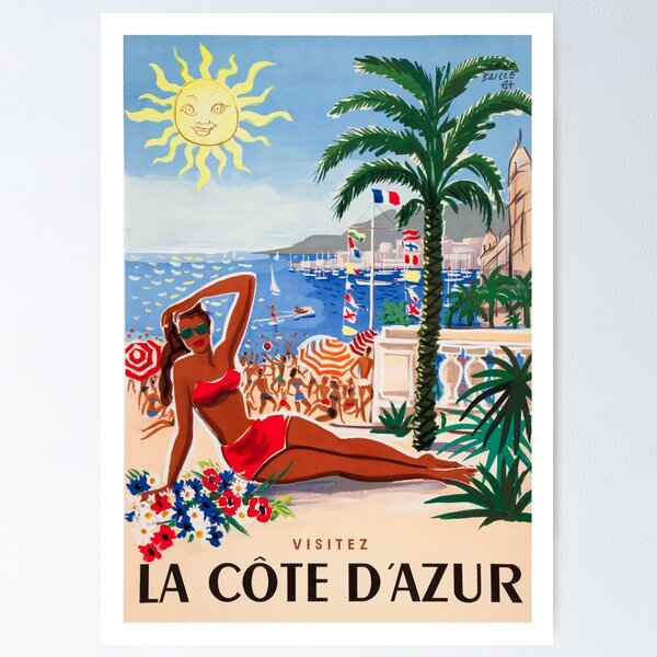 French Riviera Posters for Sale