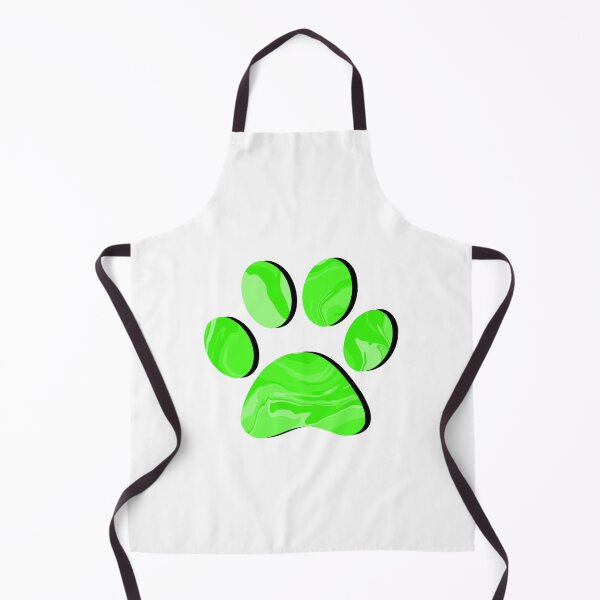 Item preview, Green Marble Paw Print designed and sold by ViviTV.