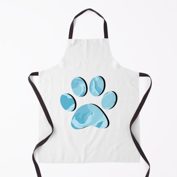 Item preview, Blue Marble Paw Print designed and sold by ViviTV.