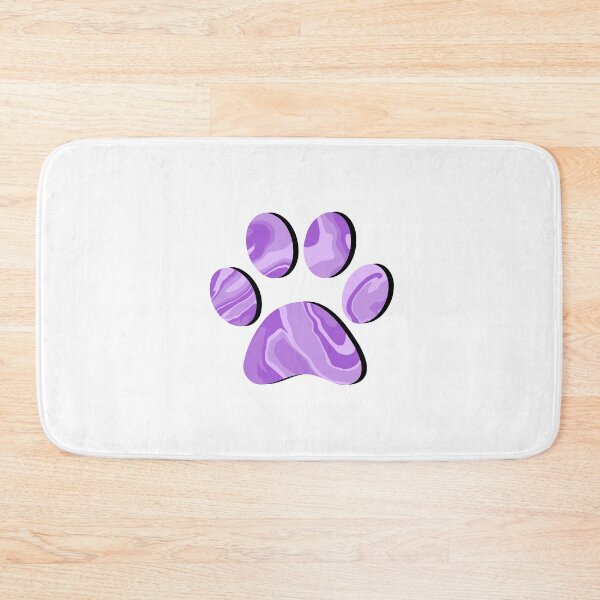 Item preview, Purple Marble Paw Print designed and sold by ViviTV.