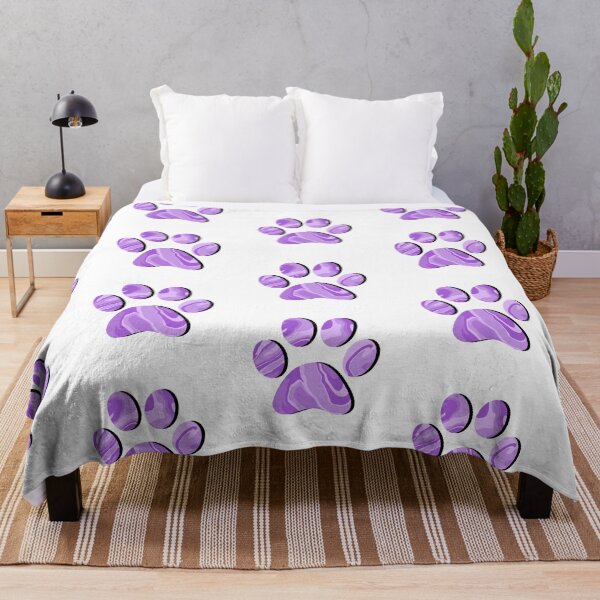Item preview, Purple Marble Paw Print designed and sold by ViviTV.