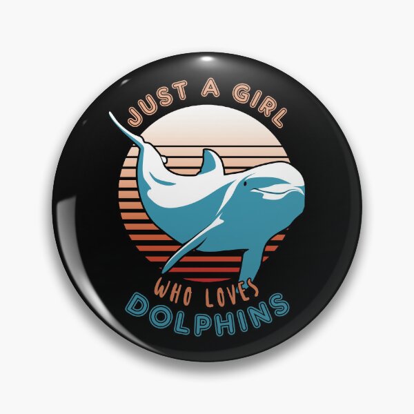 Item preview, Just A Girl Who Loves Dolphins designed and sold by TMBTM.