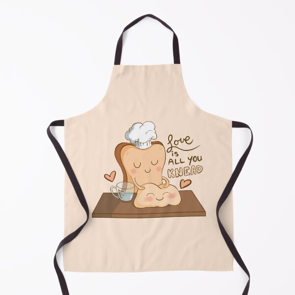 Item preview, Love Is All You KNEAD - Food Pun designed and sold by Honey Blossom.