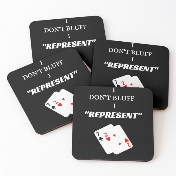 Item preview, I don't Bluff designed and sold by MotivationDNA.