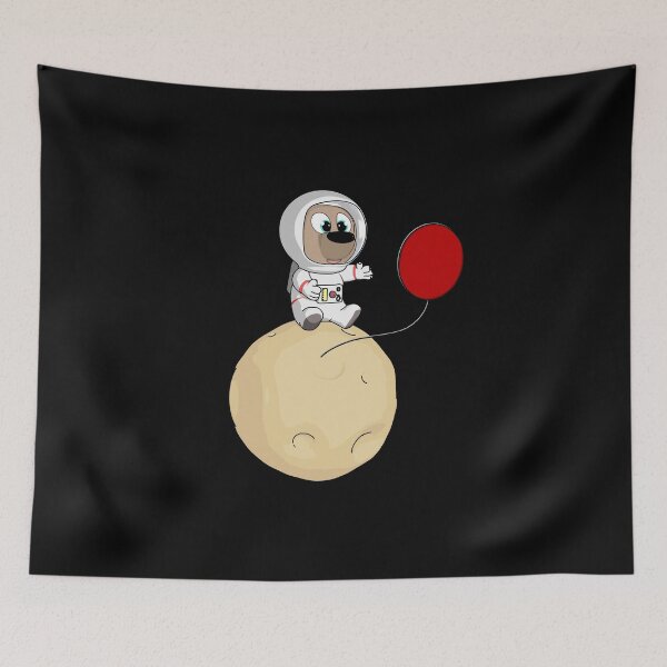 Item preview, Birthday In the Space - Space Astronaut Puppy designed and sold by onicon.