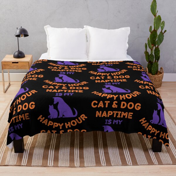 Item preview, Cat And Dog Naptime designed and sold by WoodburyLake.