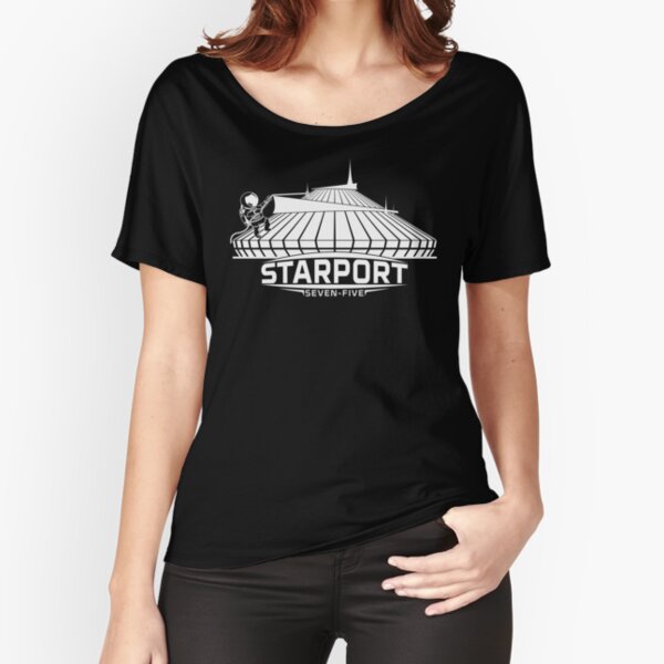 Mt. Space (WHITE) Relaxed Fit T-Shirt