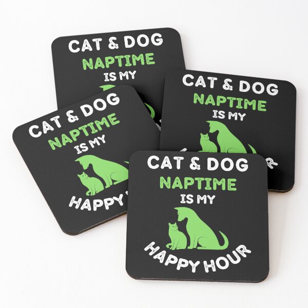 Item preview, Cat And Dog Naptime  designed and sold by WoodburyLake.