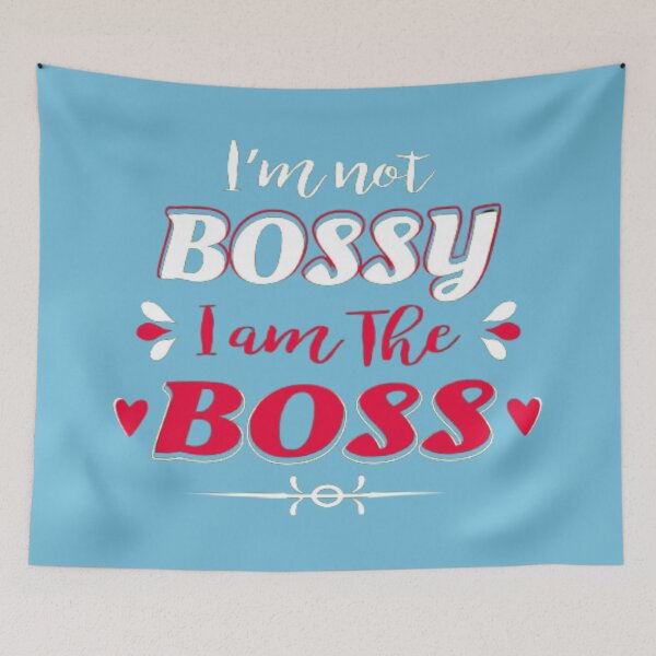 Item preview, I am the Boss designed and sold by Rejcharms.