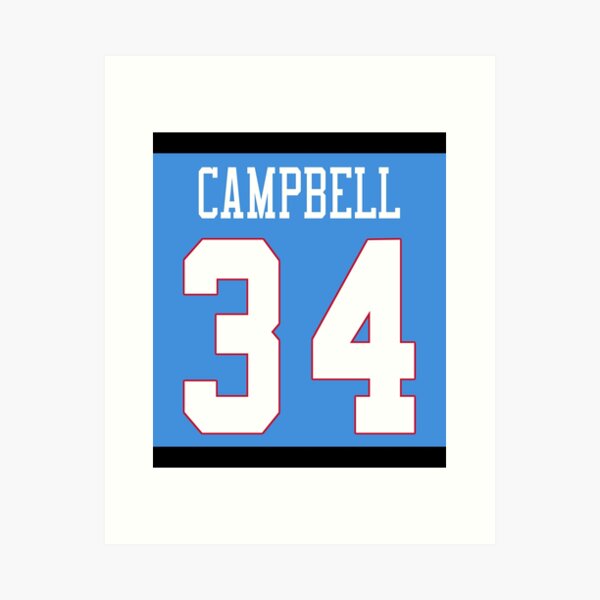 Earl Campbell  Art Board Print for Sale by jack210202