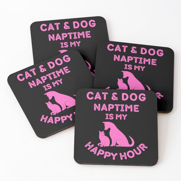 Item preview, Cat And Dog Naptime  designed and sold by WoodburyLake.
