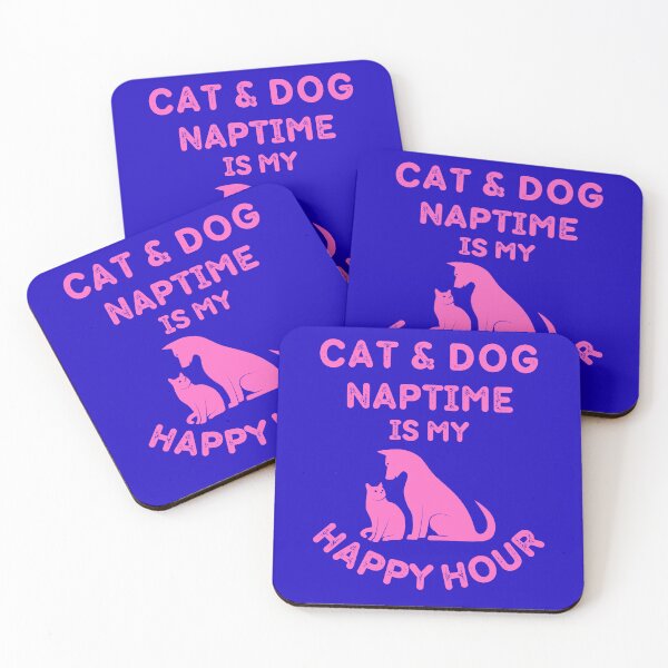 Item preview, Cat And Dog Naptime  designed and sold by WoodburyLake.