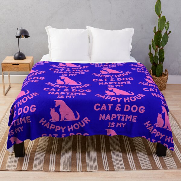 Item preview, Cat And Dog Naptime designed and sold by WoodburyLake.