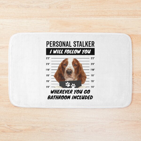 Item preview, Personal Stalker Dog – Welsh Springer Spaniel designed and sold by More Cute Dogs.