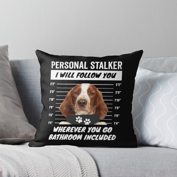 Item preview, Personal Stalker Dog – Welsh Springer Spaniel designed and sold by More Cute Dogs.