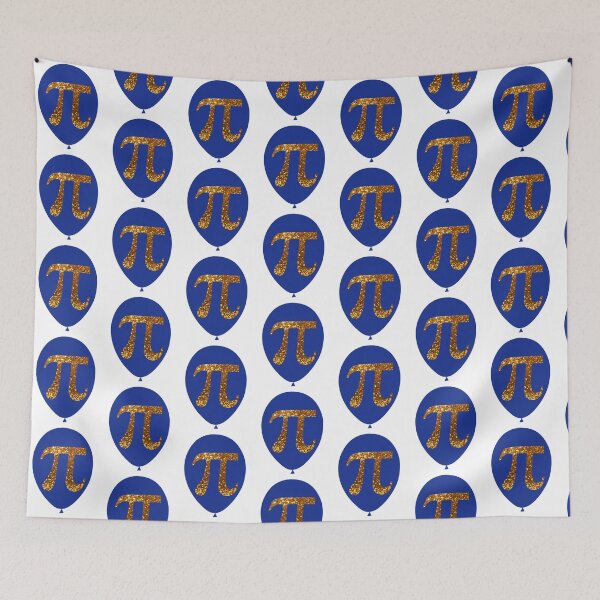 Item preview, Happy pi 3.14 with balloon tshirt designed and sold by bestdesign4u.