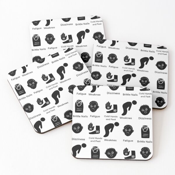 Item preview, Iron Deficiency Symptoms designed and sold by veravervain.
