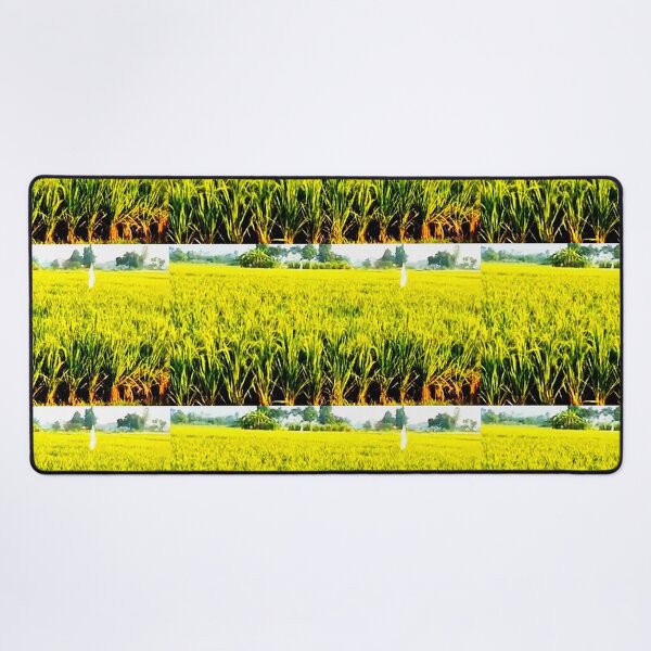 Item preview, Pleasant and Relaxing Atmosphere Seeing the Beauty of Rural Rice Fields That Have Turned Yellow designed and sold by CDMCustom.