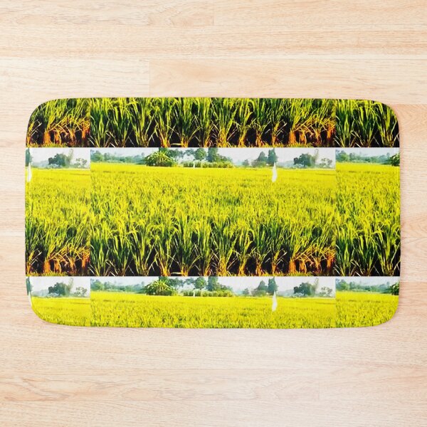 Item preview, Pleasant and Relaxing Atmosphere Seeing the Beauty of Rural Rice Fields That Have Turned Yellow designed and sold by CDMCustom.