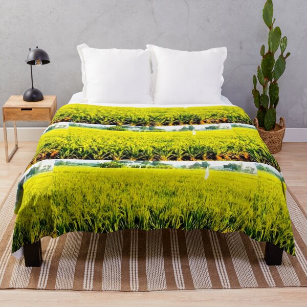 Item preview, Pleasant and Relaxing Atmosphere Seeing the Beauty of Rural Rice Fields That Have Turned Yellow designed and sold by CDMCustom.