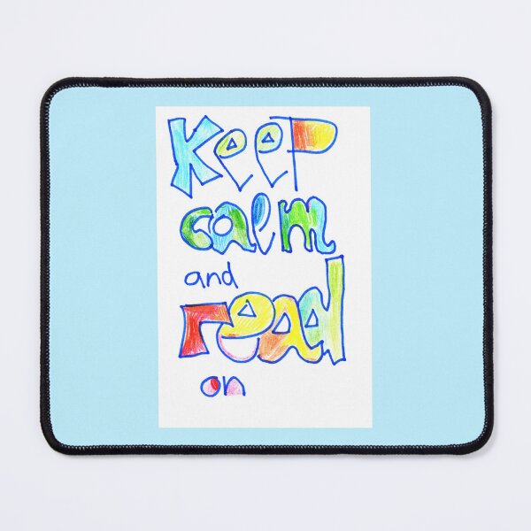 Item preview, Keep calm and read on lettering designed and sold by lausn.