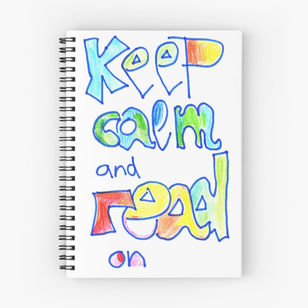 Item preview, Keep calm and read on lettering designed and sold by lausn.