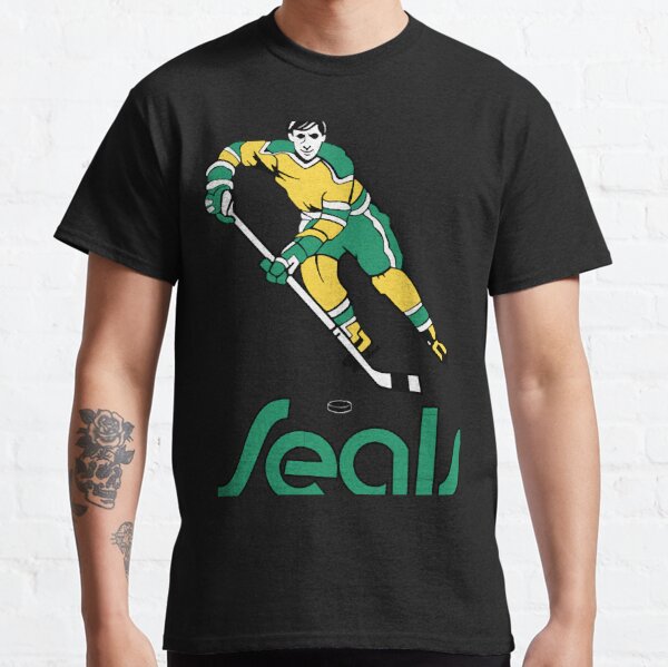 Oakland Seals adidas Vintage Hockey Classics Tri-Blend T-Shirt - Heathered  Gray