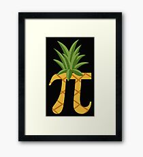 Funny Pi-neapple Framed Print