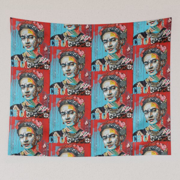 Artikelvorschau, Frida Kahlo Vintages Blumenhemd T-Shirt entworfen und verkauft von VictorFeest.