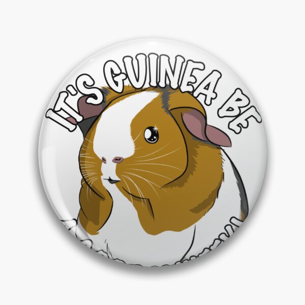 Item preview, It&x27;s Guinea Be A Good Wheek! Sticker designed and sold by SorenReinha.