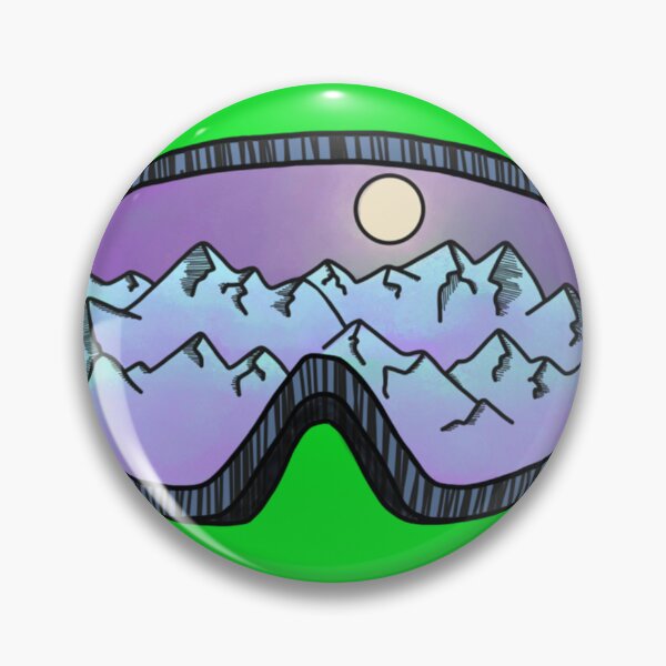 Item preview, Purple Ski Goggles Sticker designed and sold by Elisa1Plaasch.