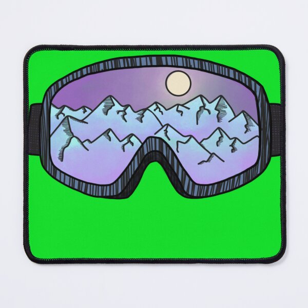 Item preview, Purple Ski Goggles Sticker designed and sold by Elisa1Plaasch.