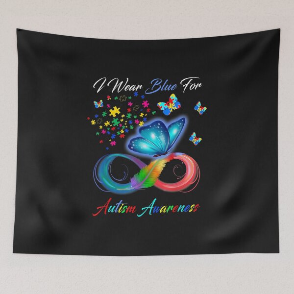 Item preview, Autism Awareness - I Wear Blue For Autism Awareness Gifts designed and sold by wolagaereli277.