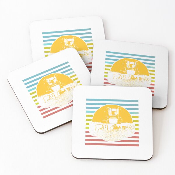 Item preview, Bulldozer retro design  designed and sold by uyen323589.